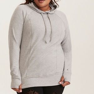TORRID Active Pullover Hoodie Grey Sz 3x